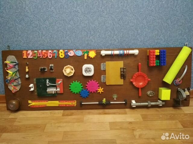 Бизиборд-Развивающая доска. Карты игральные