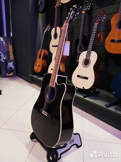 Электроакустическая гитара cort ad880ce