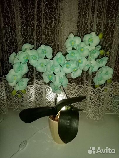 Орхидея из фоамирана