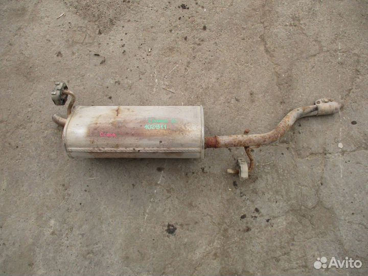 Глушитель основной Opel Corsa D