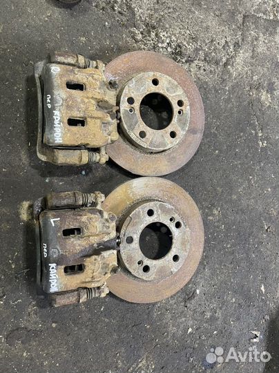 Передние тормоза кайрон