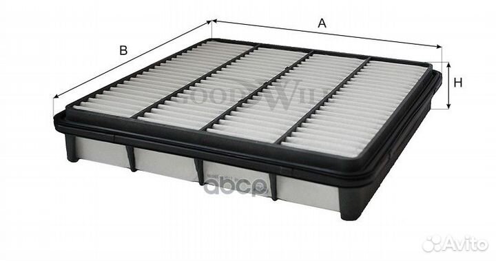 Фильтр воздушный AG348 Goodwill