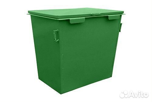 Контейнер для мусора 0.8 куб.м без колес