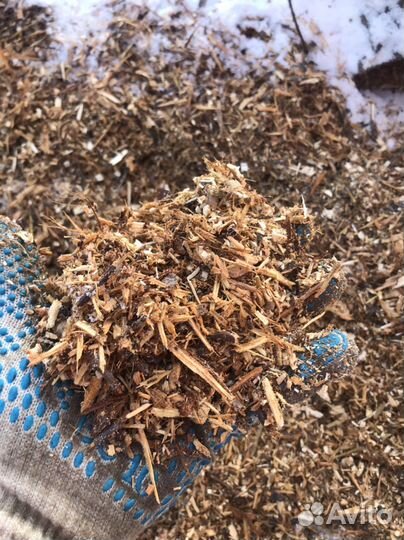 Древесная щепа, мульча