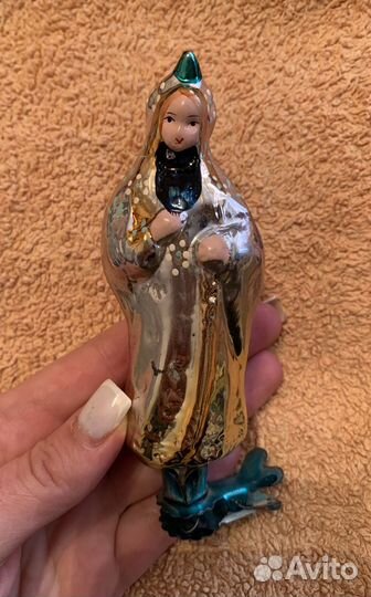 Елочная игрушка СССР Царевна Весна, раритет