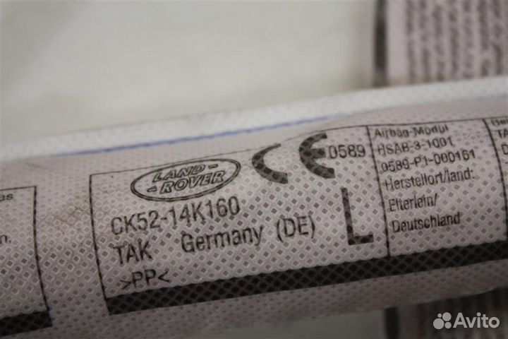 Подушка безопасности шторка левая Land Rover RA