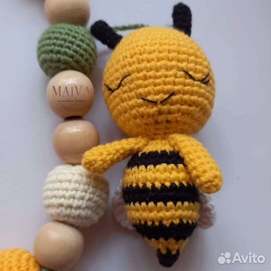 Растяжка на коляску ручная работа