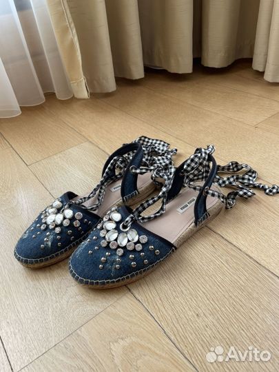 Балетки 37 miu miu