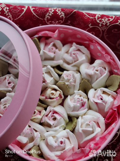 Зефирные цветы,зефир