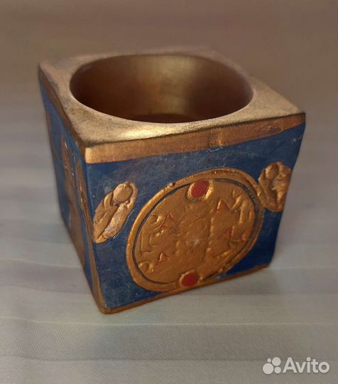 Подсвечник глиняный этника
