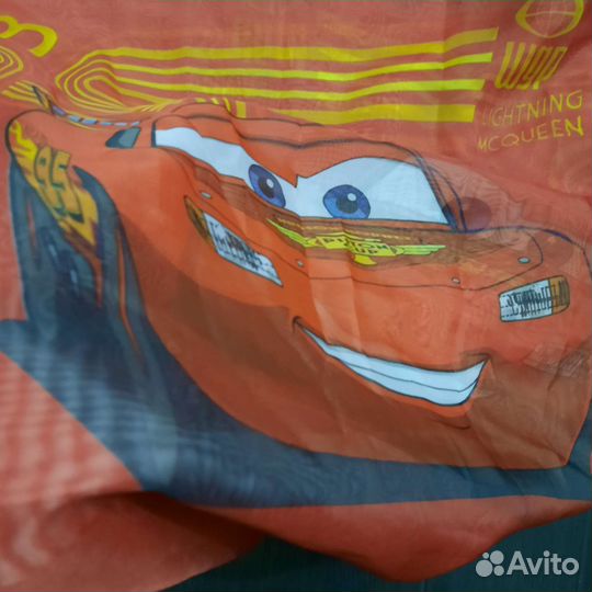 Шторы тюль в детскую Тачки