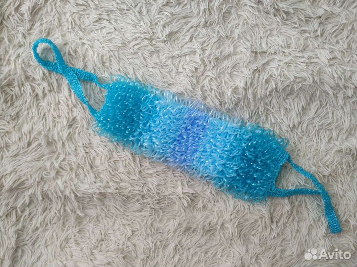 Мочалка вязаная