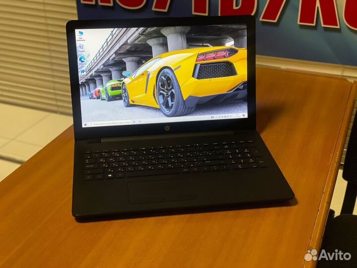 Свежий ноутбук HP / 8gb / ssd 256gb