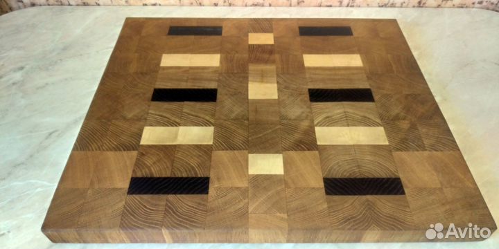 Доска торцевая разделочная 44 х 37 см