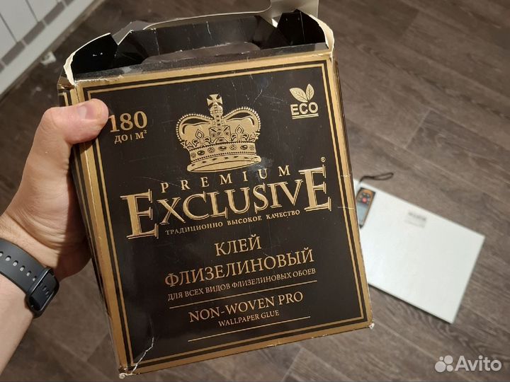 Клей Exclusive Premium для флизелиновых обоев