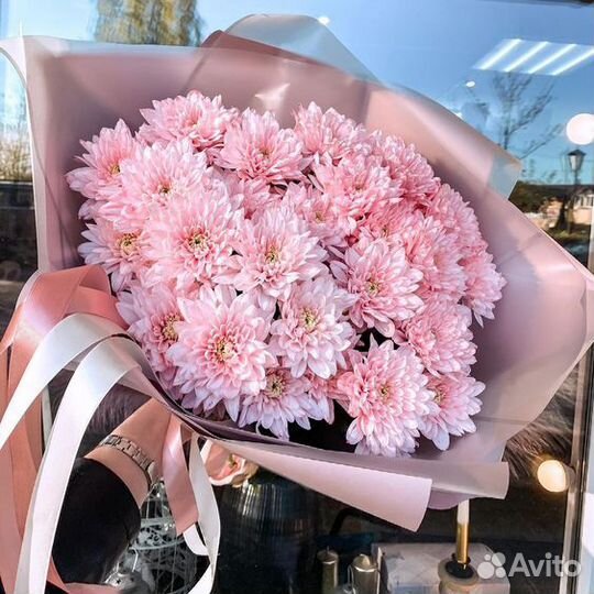 Букет хризантем Цветы Букеты