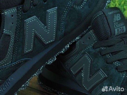 Кроссовки New balance 574 Из Натуральной Замша