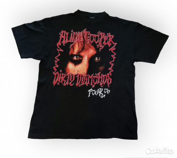 Футболка Мерч Alice Cooper Tour 2006 Rock Band Tee