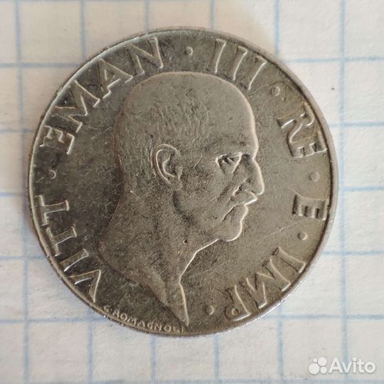 Коллекции монета Италия 1941г