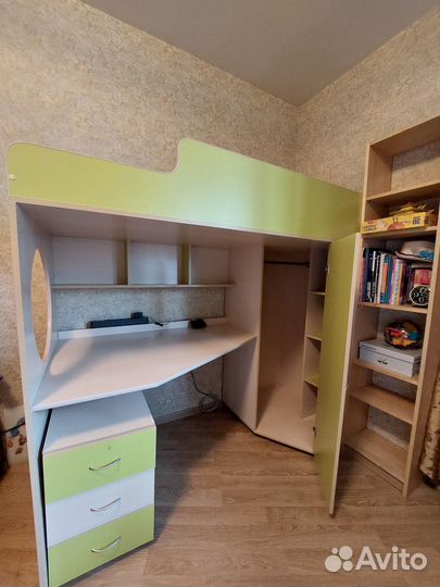 Детская кровать-чердак Легенда 4.2