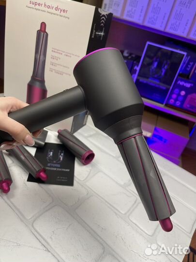 Фен стайер Dyson (насадки как у стайлера)