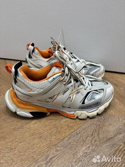 Balenciaga track 1 white orange