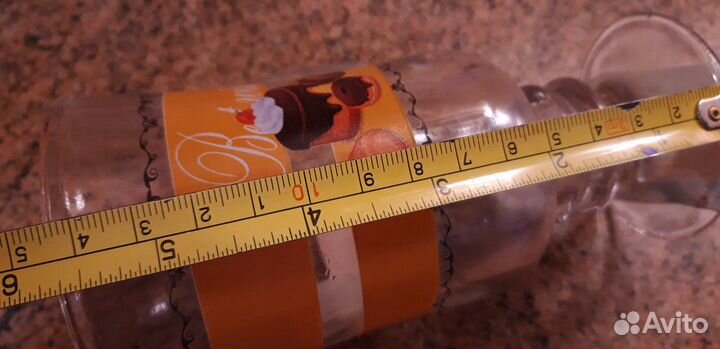 Чашка на ножке с блюдцем