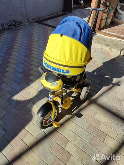 Трехколесный велосипед коляска formula