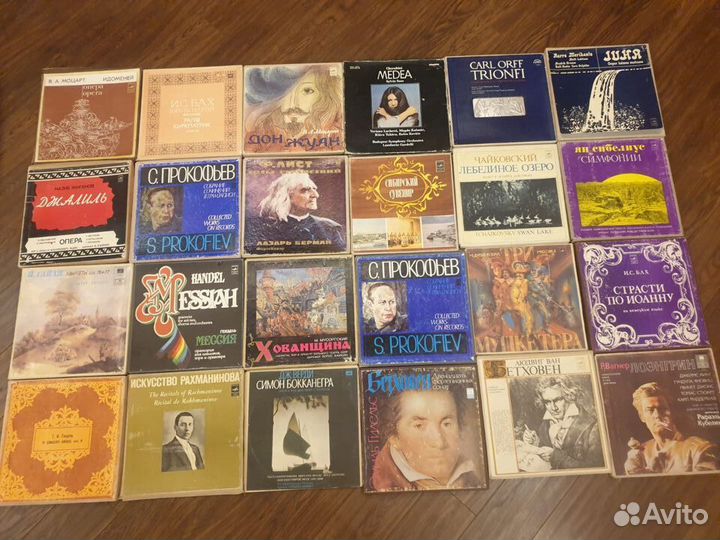 Виниловые пластинки в боксах box список 99шт