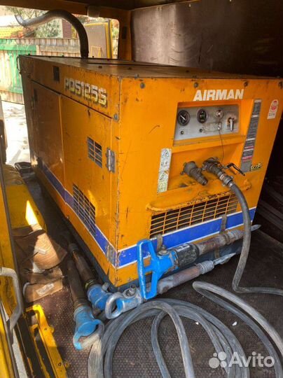 Аренда компрессора с отбойными молотками