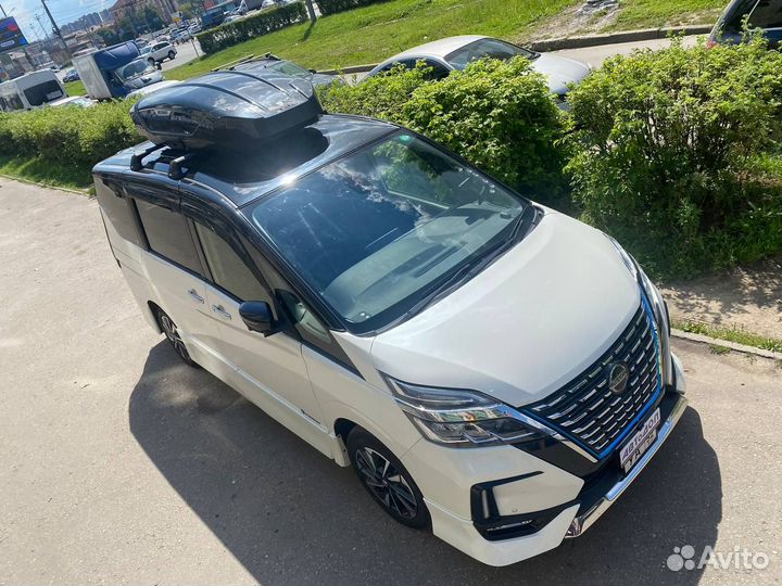 Багажник бокс на крышу Nissan Serena C27 (2016)