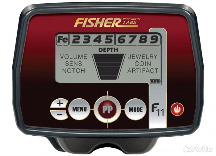 Металлоискатель Fisher F11 Катушка mono7'' 7.69кГц