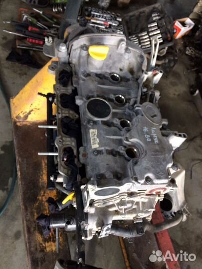 Двс Двигатель Мотор Альмера Логан Ларгус Рено K4M