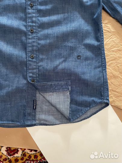 G-Star RAW Denim джинсовая рубашка оригинал