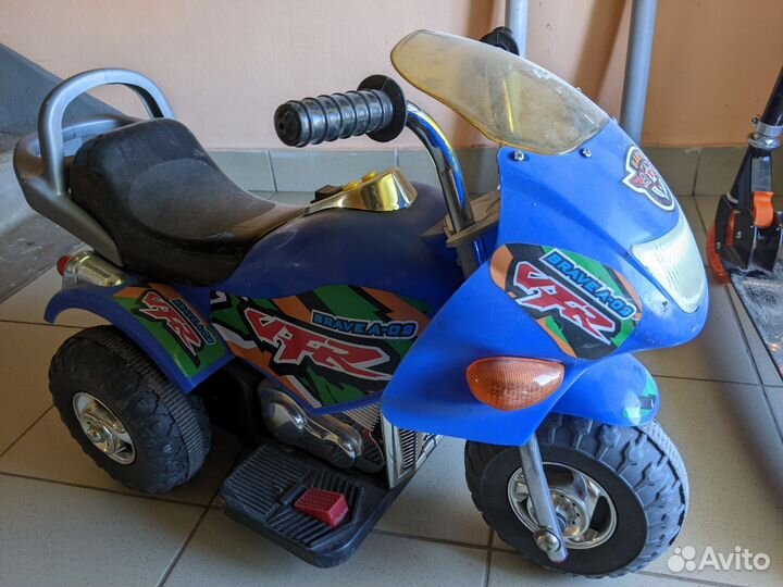 Детский электро мотоцикл электробайк
