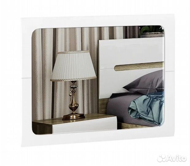 Зеркало Наоми З-03, белый