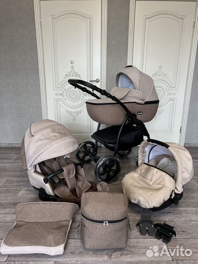 Коляска peppy sandra 2в1/3в1