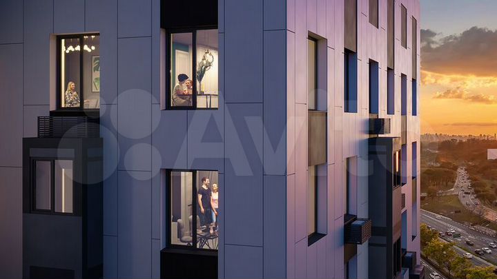 1-к. квартира, 35,4 м², 11/25 эт.