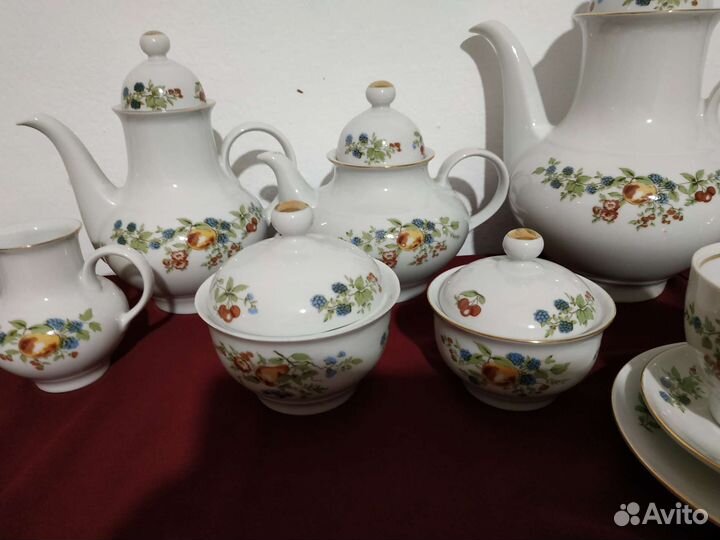 Немецкий чайный и кофейный сервиз