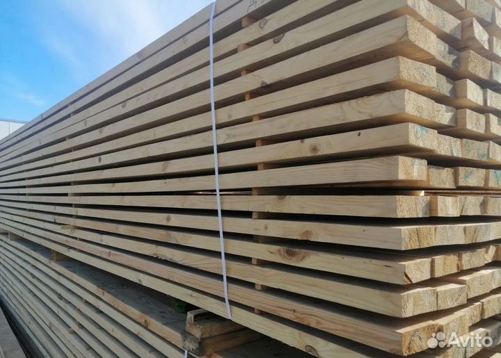Обрезная доска сосна