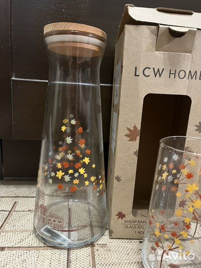 Кувшин стаканы новые lc waikiki стиль zara home