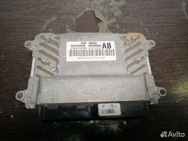 Блок управления двигателем Daewoo Nexia K32 F16D3