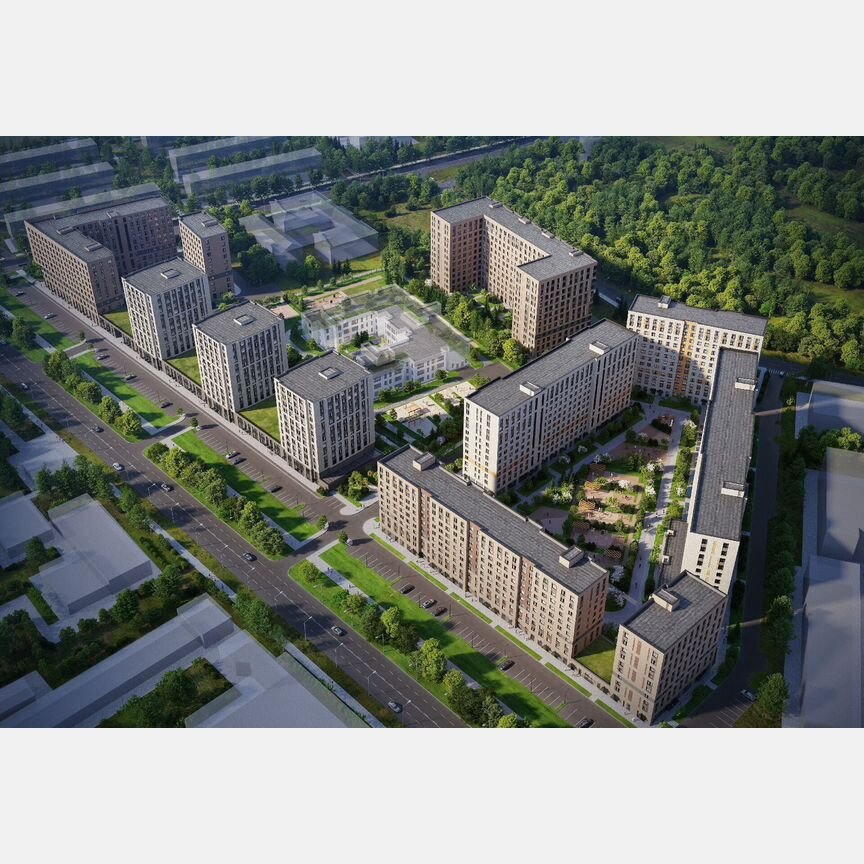 1-к. квартира, 37,6 м², 6/12 эт.