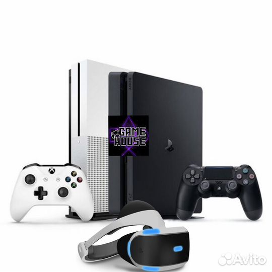 Аренда PS4,VR,PS Move