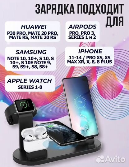 Беспроводная зарядка для iPhone