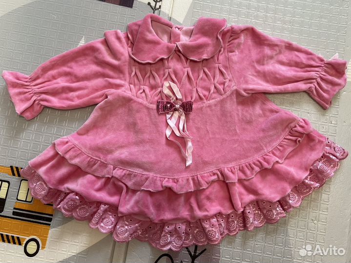 Платье для девочки 80-86