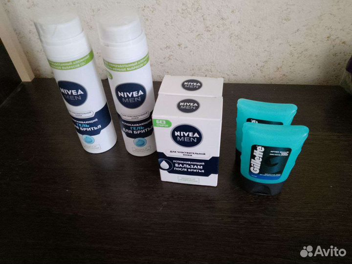 Пена, гель и бальзам после бритья