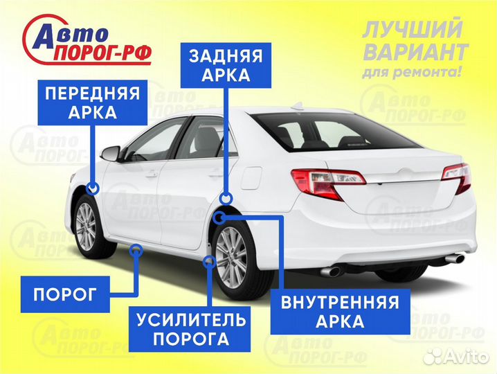 Порог автомобильный газ Волга, одно поколение, Сай