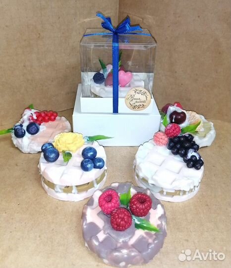 Пироженки из мыла