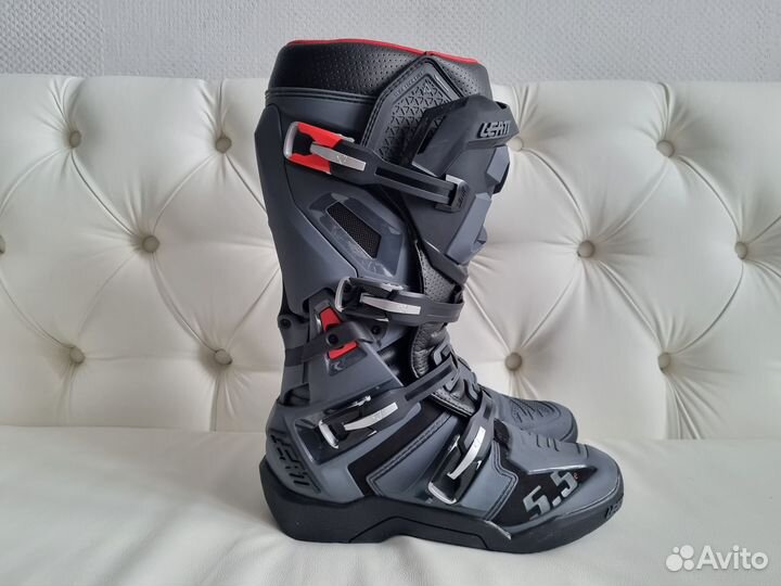 Moto ботинки эндуро Leatt boot 5.5 Enduro Серые